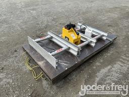 22"-36" Trench Shore Jacks c/w Finn Form