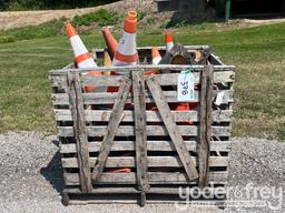 Orange Caution Cones