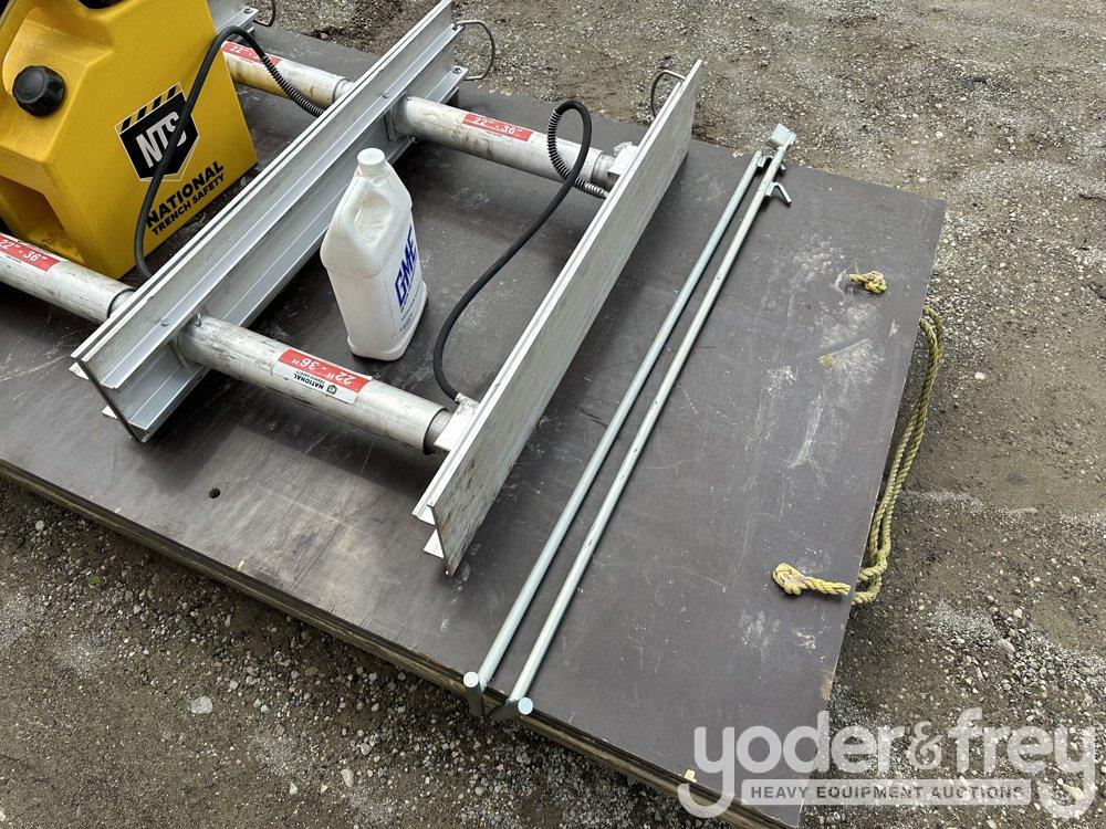 22"-36" Trench Shore Jacks c/w Finn Form