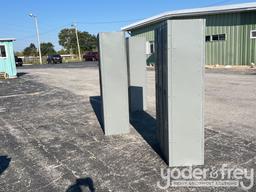 72 x 36 Metal Locker Trio Sets (3 of)