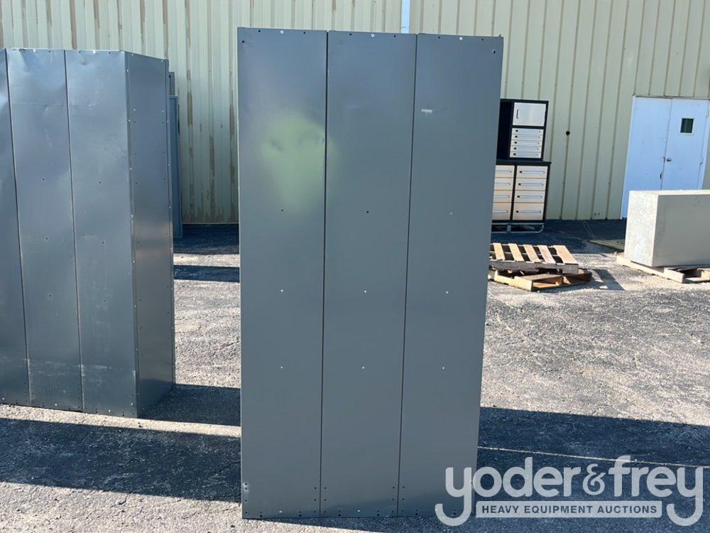 72 x 36 Metal Locker Trio Sets (3 of)