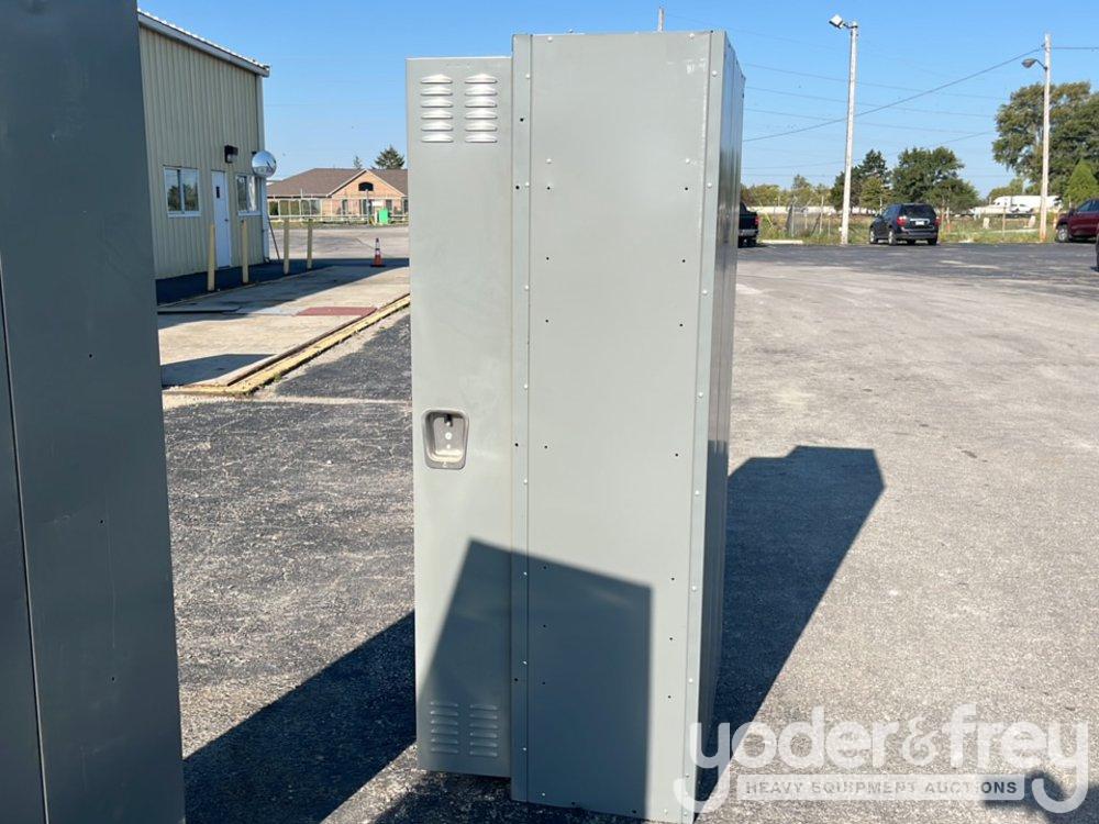 72 x 36 Metal Locker Trio Sets (3 of)