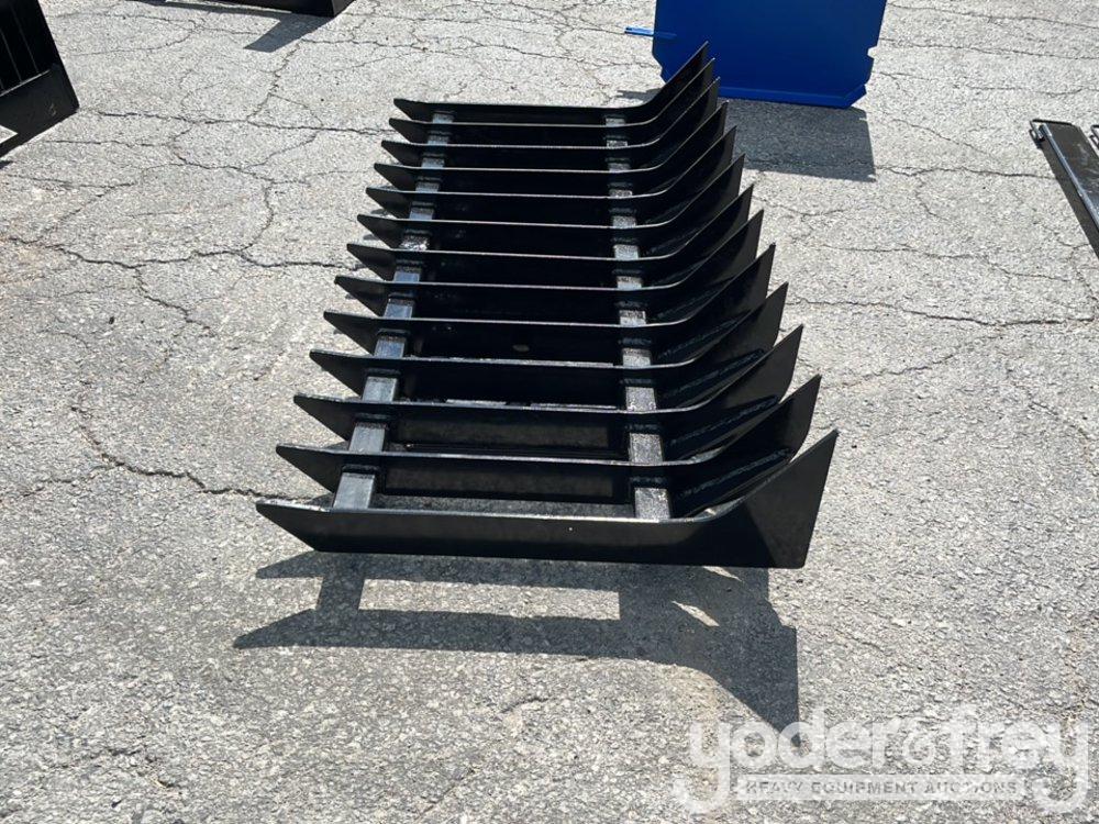 Unused 70" Root Rake to suit Skidsteer