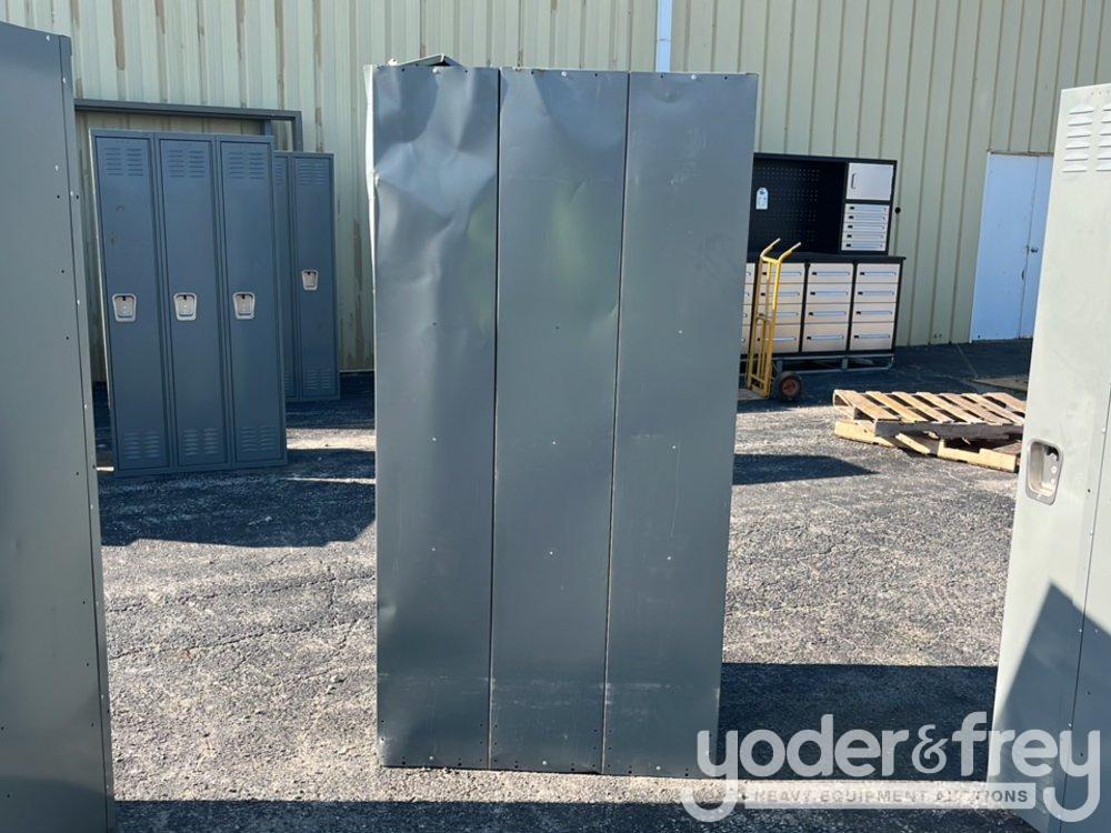 72 x 36 Metal Locker Trio Sets (3 of)