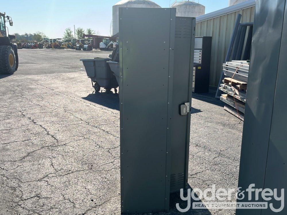 72 x 36 Metal Locker Trio Sets (3 of)