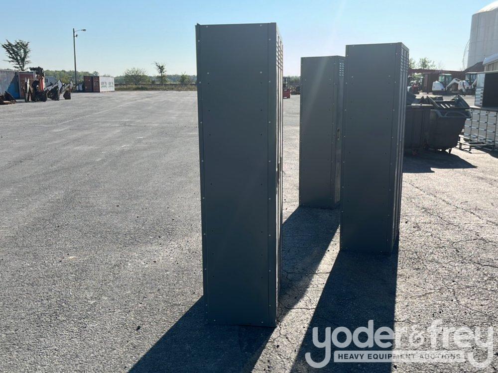 72 x 36 Metal Locker Trio Sets (3 of)