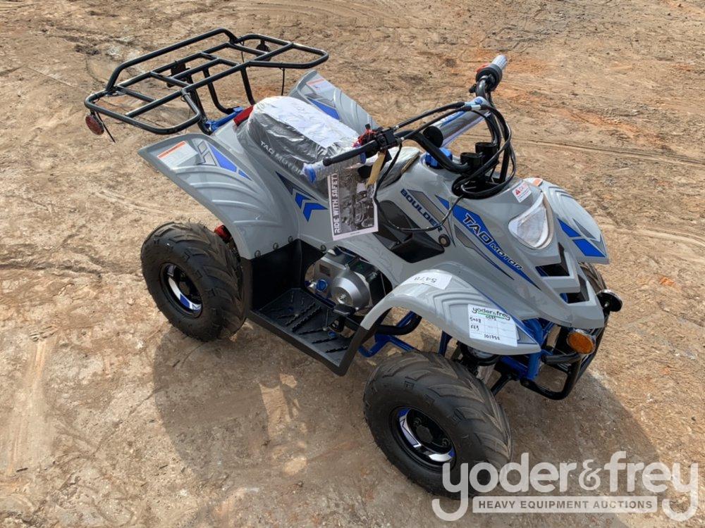 Unused 110 Cc Boulder 4 Stroke   Atv  W/ Elec Start , Remote Control Speed Limiter / Kill Switch