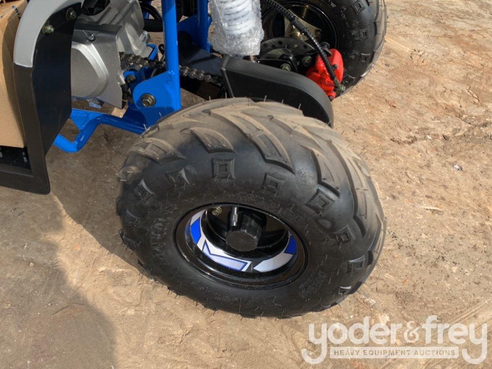 Unused 110 Cc Boulder 4 Stroke   Atv  W/ Elec Start , Remote Control Speed Limiter / Kill Switch
