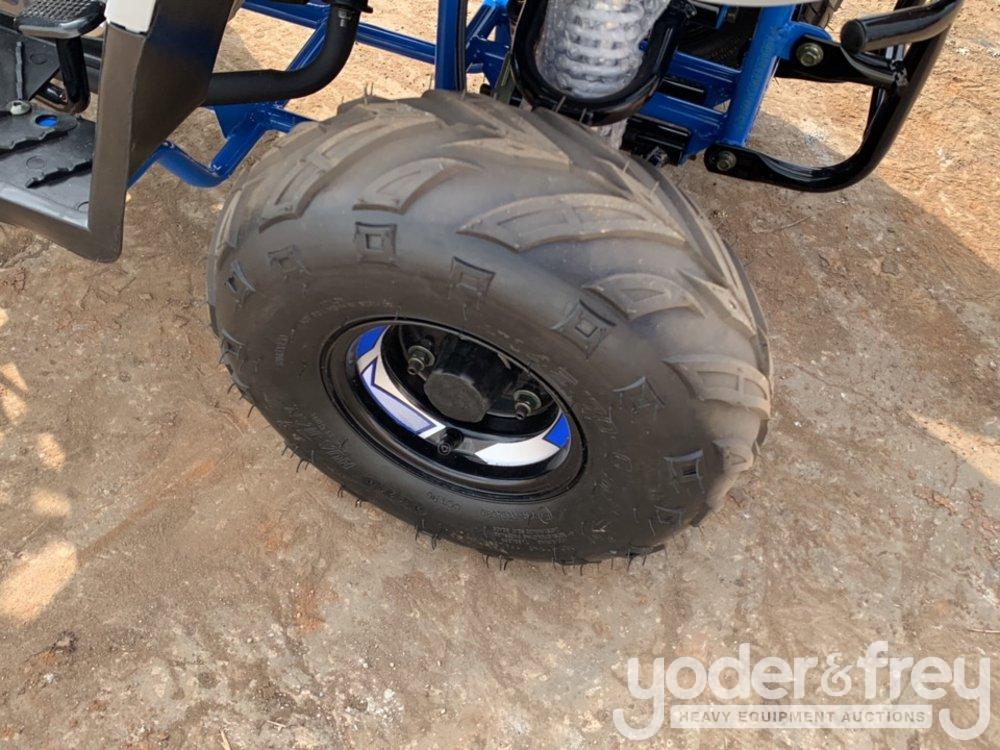 Unused 110 Cc Boulder 4 Stroke   Atv  W/ Elec Start , Remote Control Speed Limiter / Kill Switch