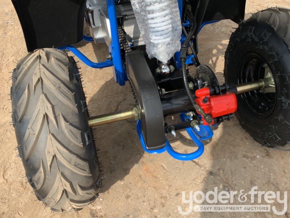 Unused 110 Cc Boulder 4 Stroke   Atv  W/ Elec Start , Remote Control Speed Limiter / Kill Switch