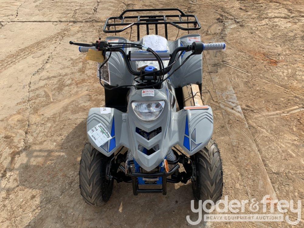 Unused 110 Cc Boulder 4 Stroke   Atv  W/ Elec Start , Remote Control Speed Limiter / Kill Switch
