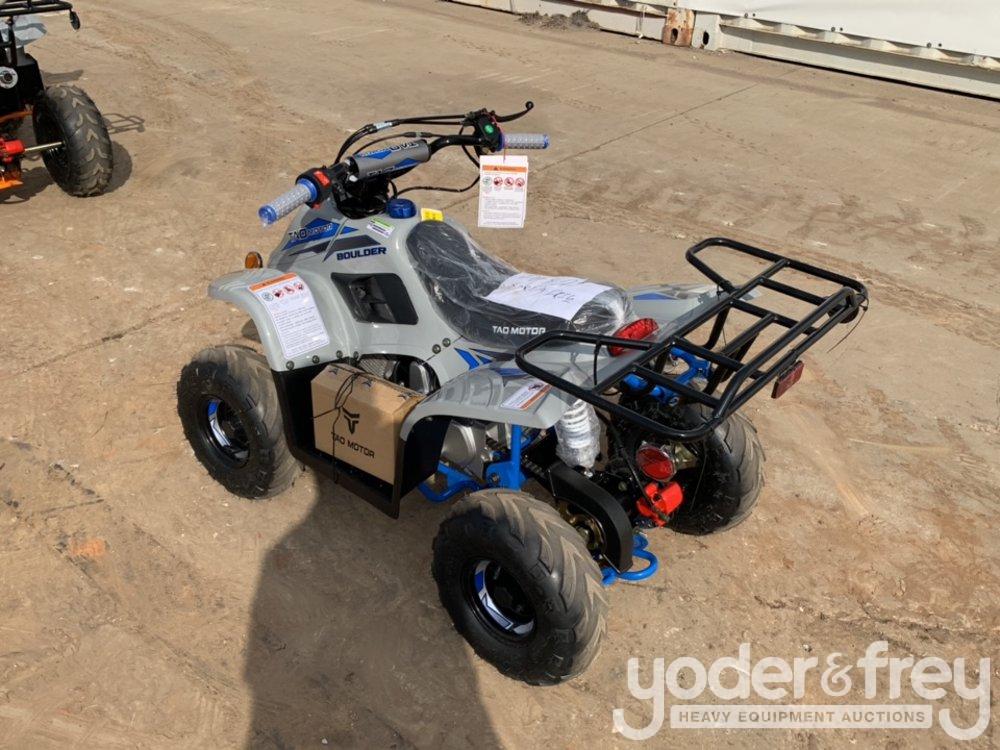 Unused 110 Cc Boulder 4 Stroke   Atv  W/ Elec Start , Remote Control Speed Limiter / Kill Switch