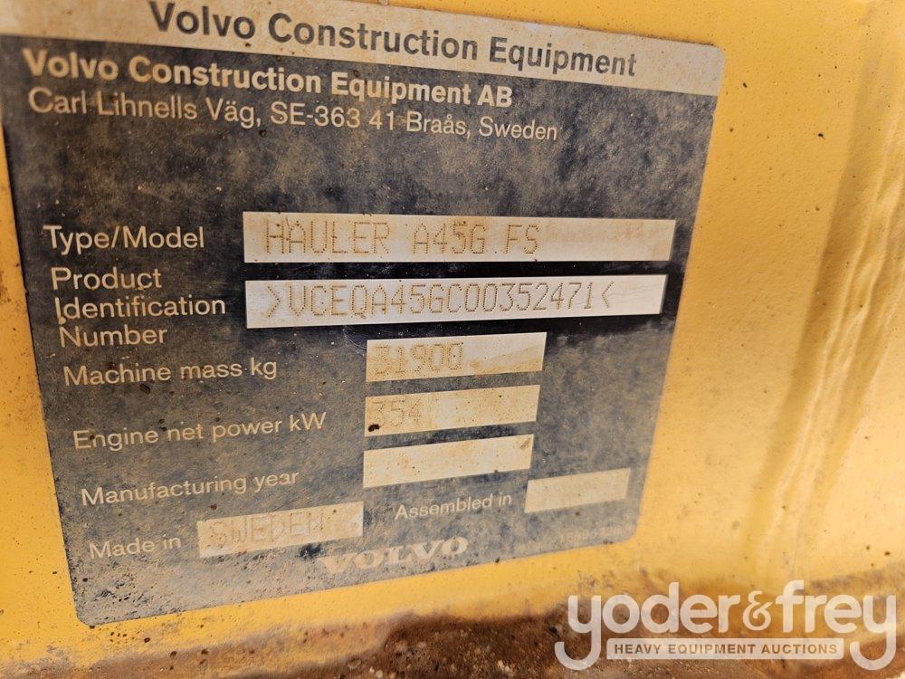 2020 Volvo A45GFS
