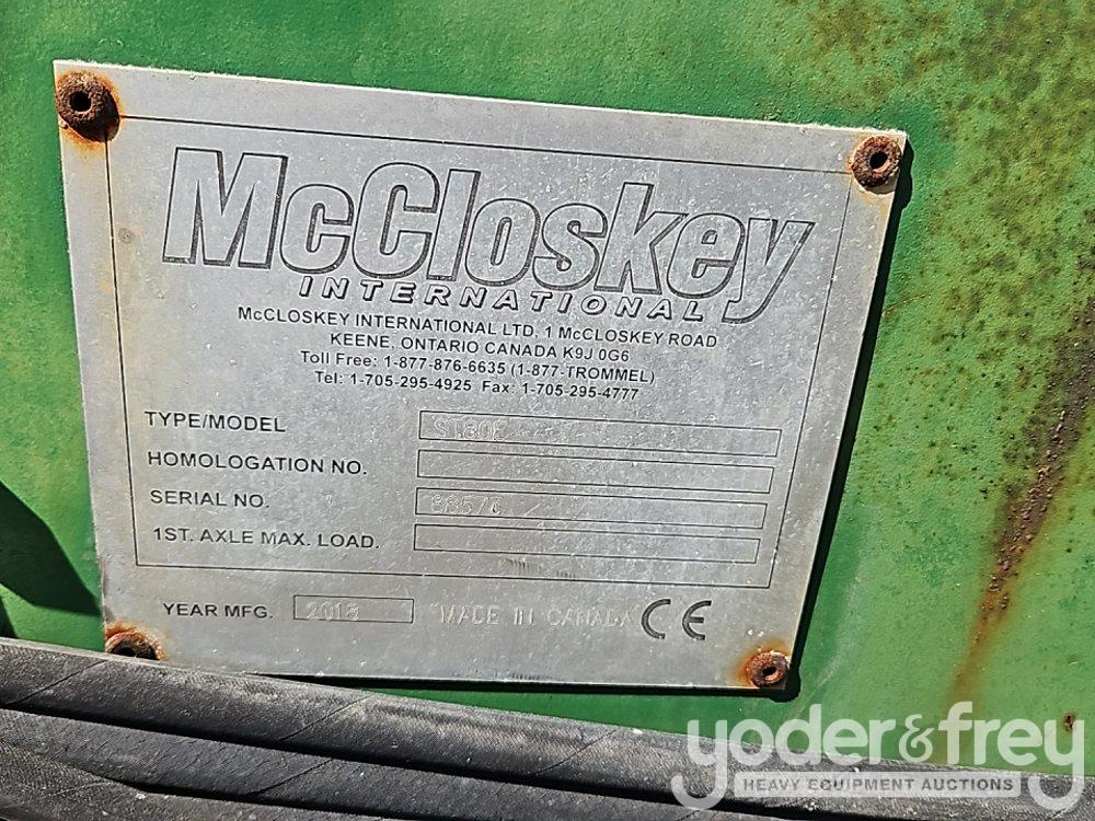 2018 McCloskey ST80E
