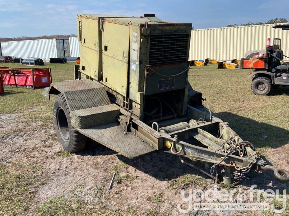 Trailer Mounted 50-60KW Generator, Cummins Diesel Engine