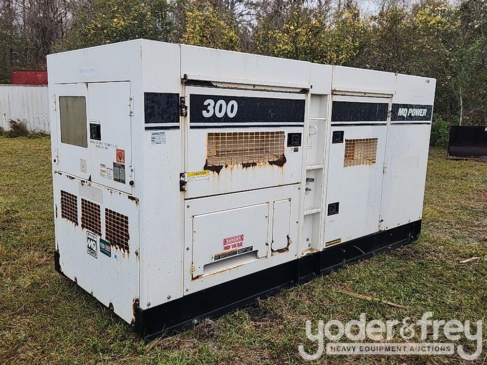 2016 Multiquip DCA300 300KvA Generato, John Deere Engine