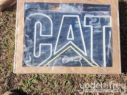 Unused Caterpillar Neon Sign