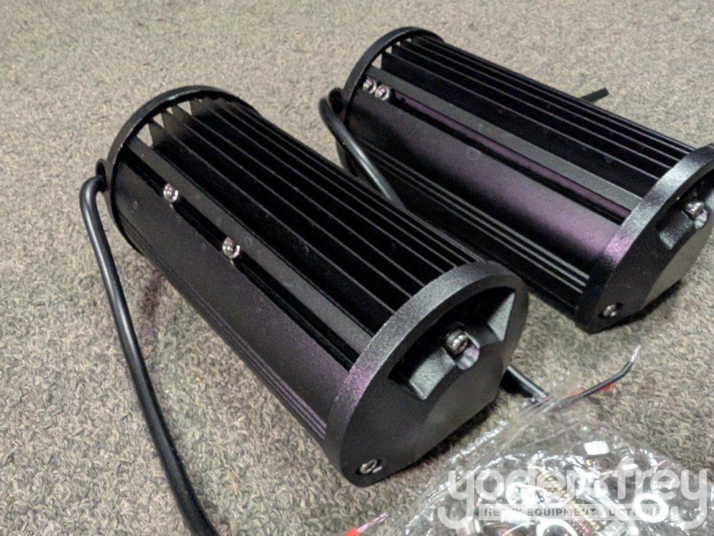 Unused 7" 60W LED Light Bar, Mounting Brackets, IP68 Waterproof (2 of)