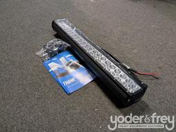 Unused 20" 180W Combo Beam LED Light Bar, Mounting Brackets, IP68 Waterproof