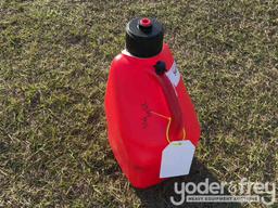 5 Gal Liquid Utility Jug- Red