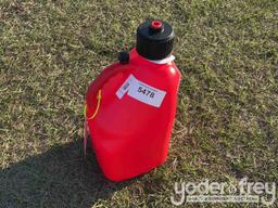 5 Gal Liquid Utility Jug- Red