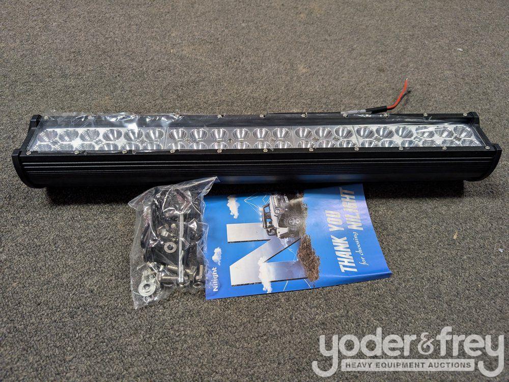 Unused 20" 180W Combo Beam LED Light Bar, Mounting Brackets, IP68 Waterproof