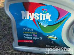 Mystick Synthetic 2 Cycle Motor Oil    ( 4 Gal Per Case )