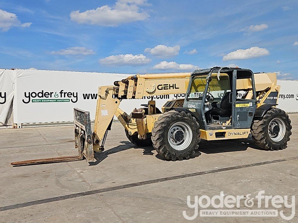 2015 Gehl DL12-55 Telehandler, OROPS, 12,000lbs Max Lift Capacity, 56' Max Lift Height, Stabilizers,