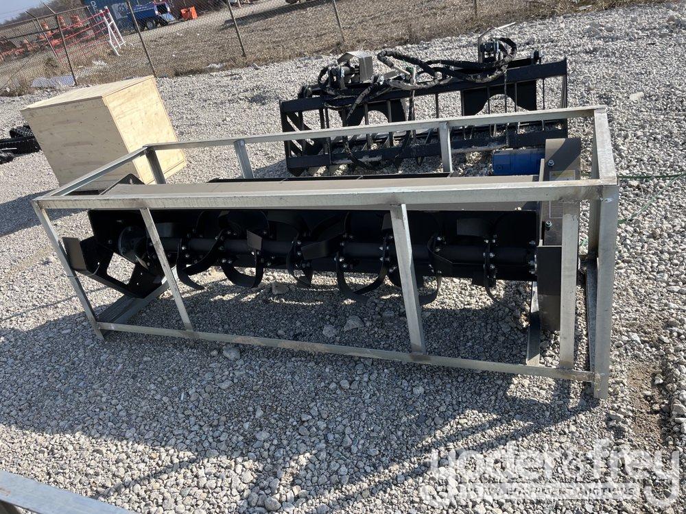Unused 2025 Rotary Cultivator to suit Skidsteer