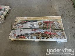 Unused 2025 9200lbs Ratchet Binder (5 of) 3/8" 20' G70 Chain (10 of)