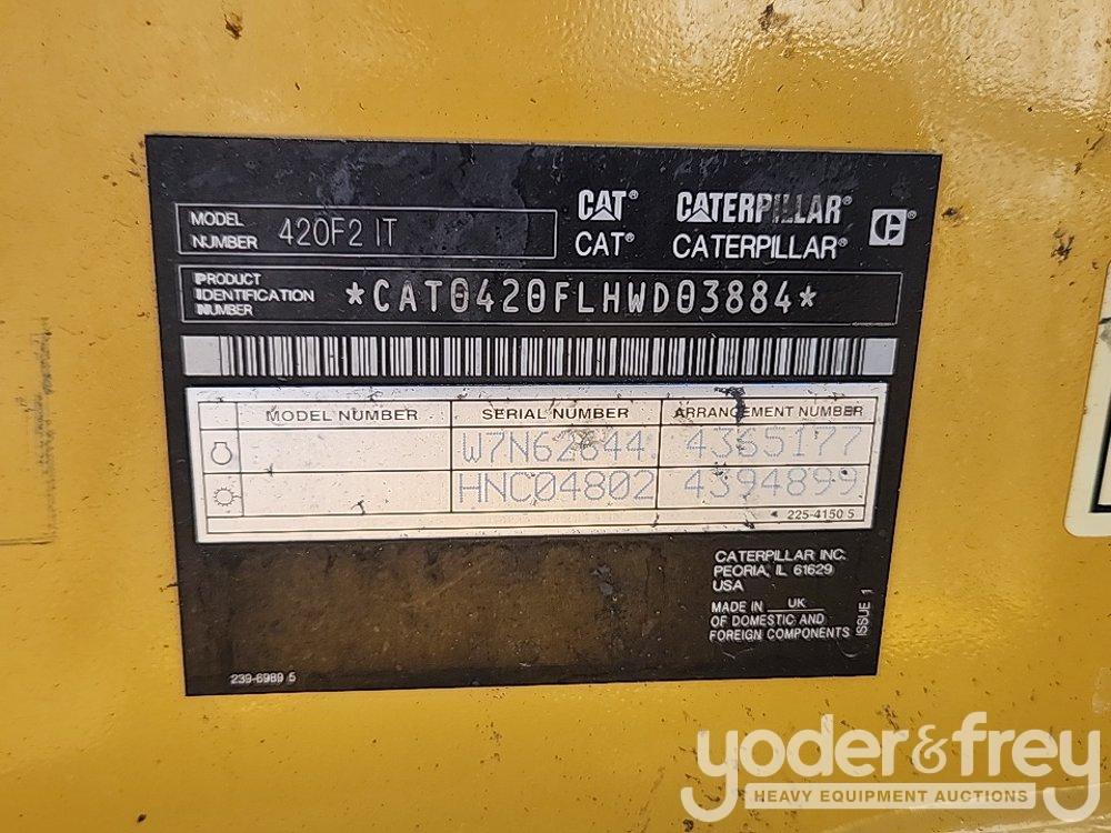 2020 CAT 420F2 IT