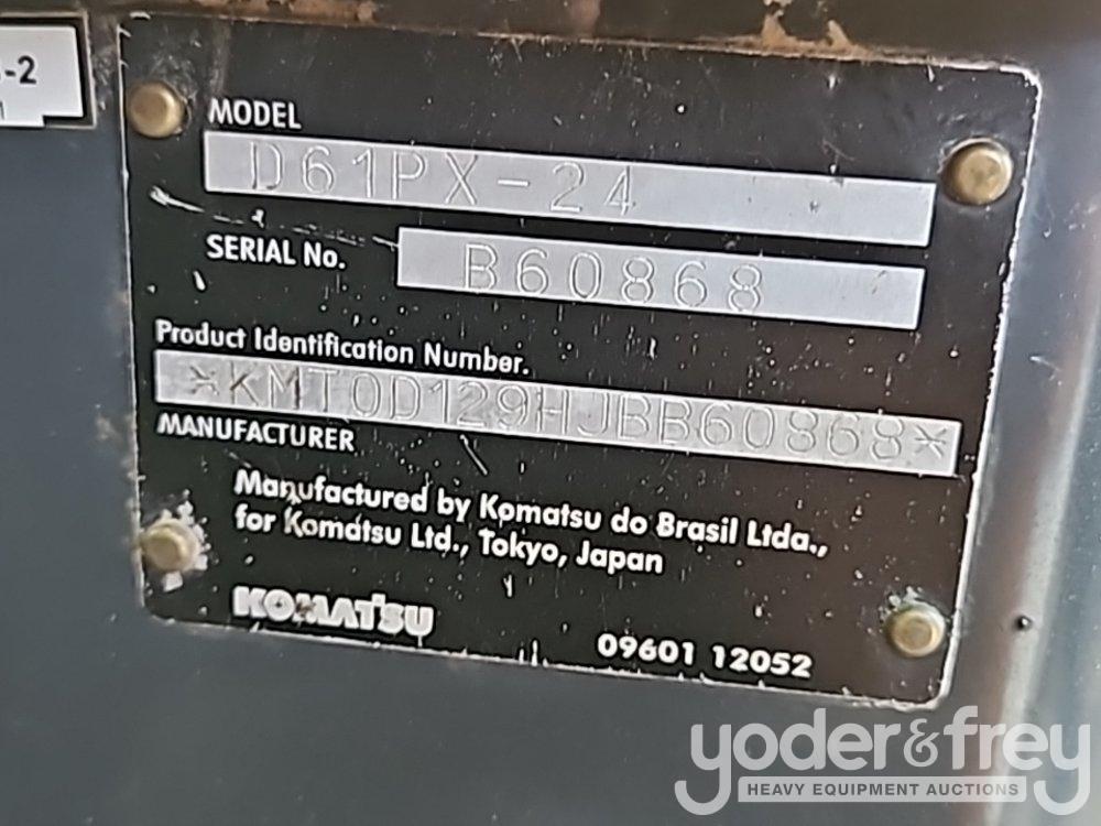 2019 Komastu D61PX-24