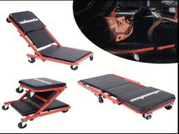 Unused 150kg Adjustable Folding Mechanics Creeper