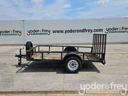 2001 Triple Crown 6'4" x 10' Utility Trailer, Single 3500lb Axle
