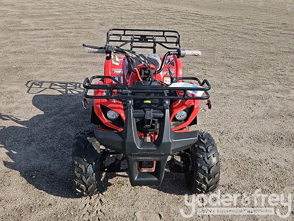 Unused 125 CC ATV (Red)