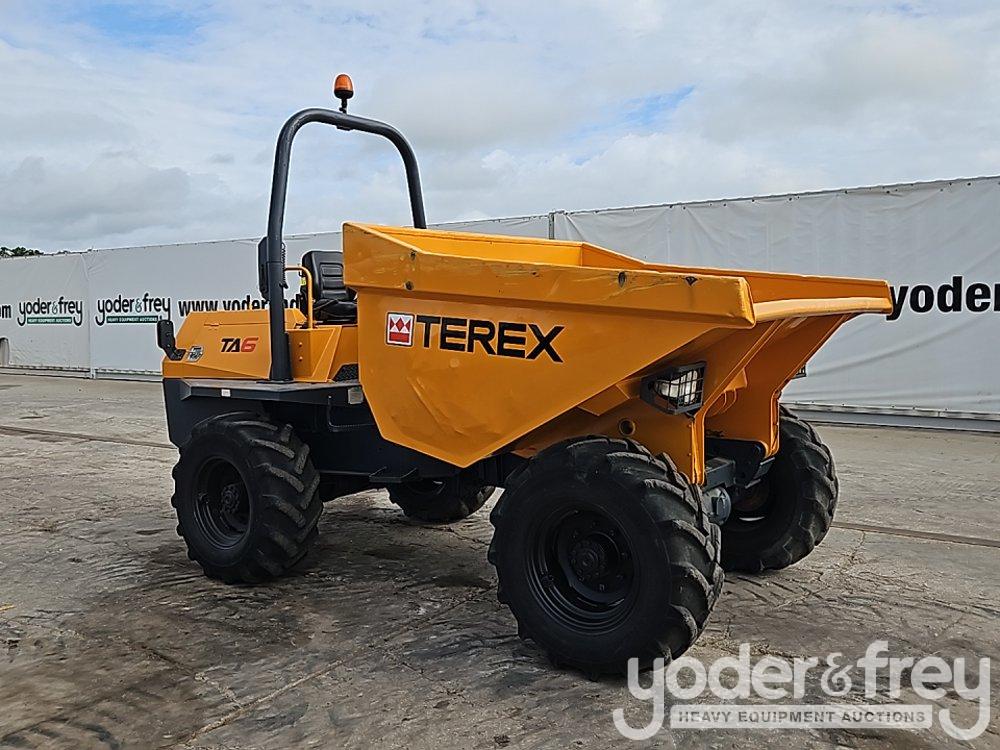 Terex 6 Ton Dumper, Roll Bar