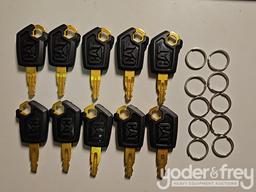 Unused Cat Keys Model 5P8500 (10 of)
