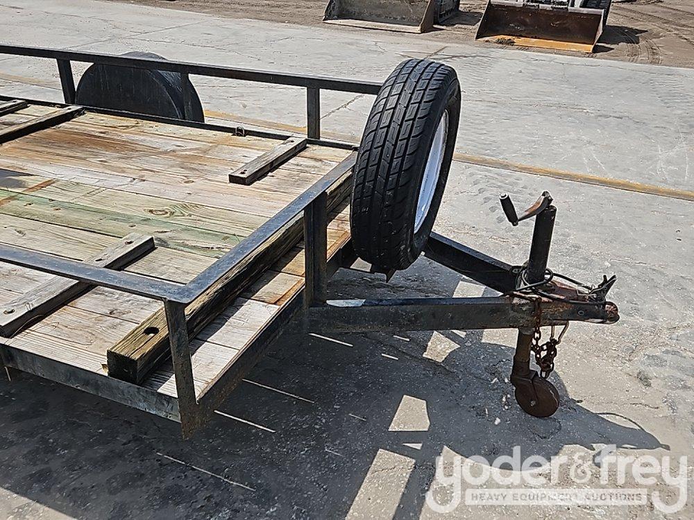 2001 Triple Crown 6'4" x 10' Utility Trailer, Single 3500lb Axle