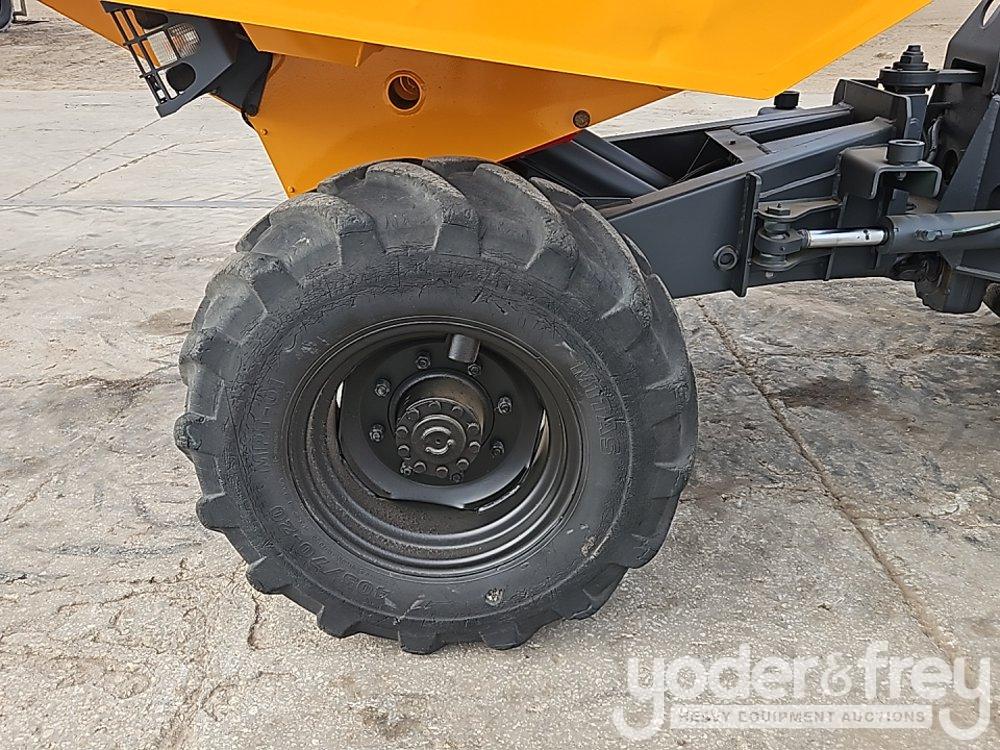 Terex 6 Ton Dumper, Roll Bar