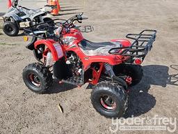 Unused 125 CC ATV (Red)