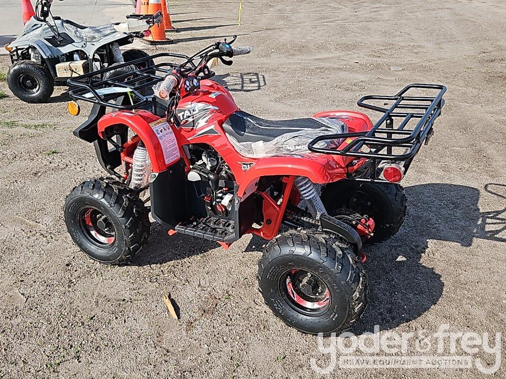 Unused 125 CC ATV (Red)