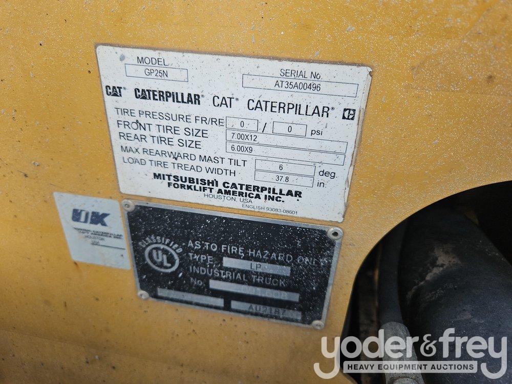 2015 CAT GP25N