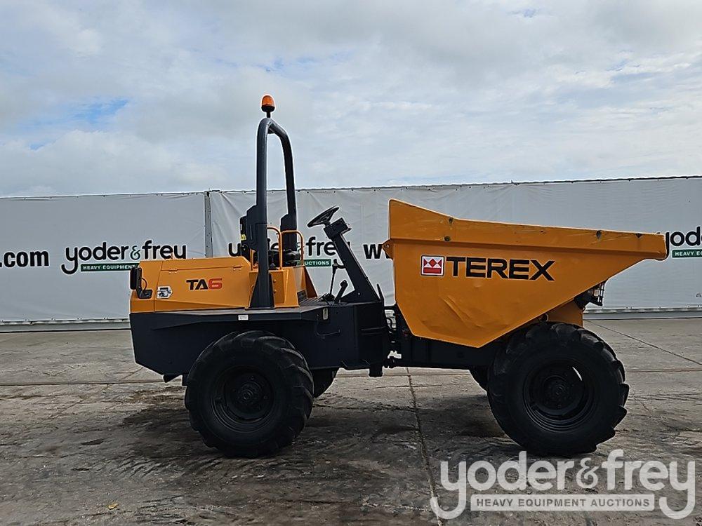 Terex 6 Ton Dumper, Roll Bar