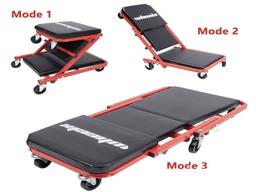 Unused 150kg Adjustable Folding Mechanics Creeper
