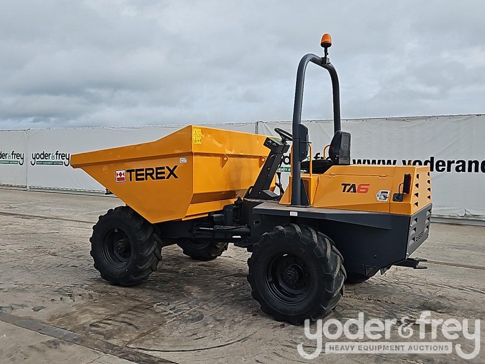 Terex 6 Ton Dumper, Roll Bar