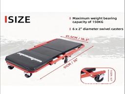 Unused 150kg Adjustable Folding Mechanics Creeper