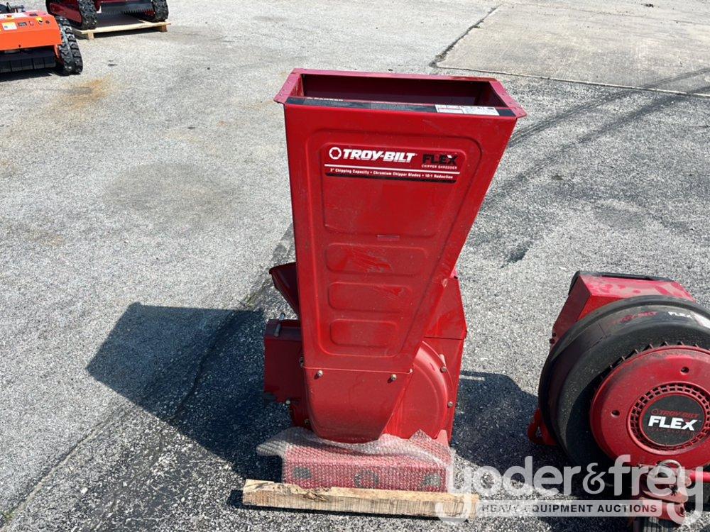 Troy Bilt Flex. Power unit, 28 Inch lawnmower Attachment , Wood Chipper Attachment , Blower Attachme