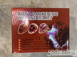 Unused Auto Darkening Welding Helmet