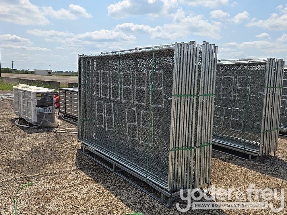 Unused 10' x 6' Chain Link Fence (20 of)