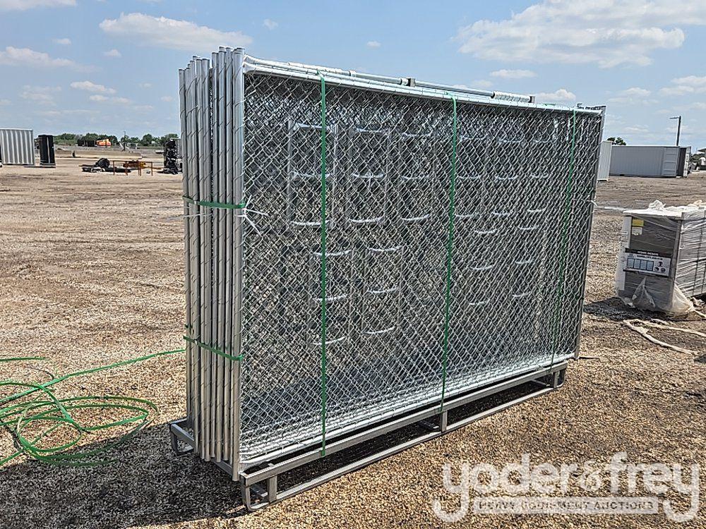 Unused 10' x 6' Chain Link Fence (20 of)